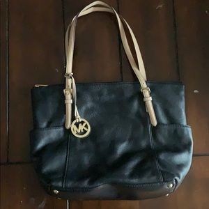 MK black tote